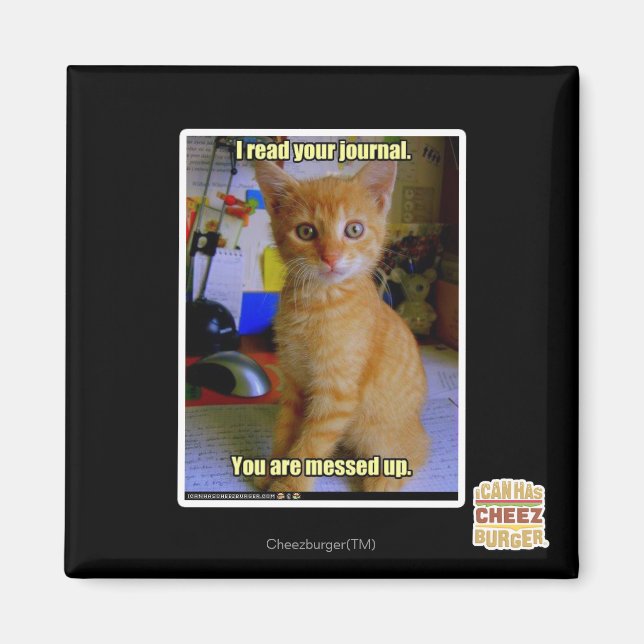 Imã Eu li o seu diário (Frente)