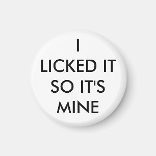 Imã Eu liguei para ser o meu ímã em branco