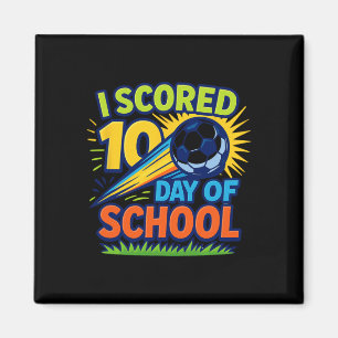 Imã Eu Marquei 100 Dia De Celebração De Futebol Escola