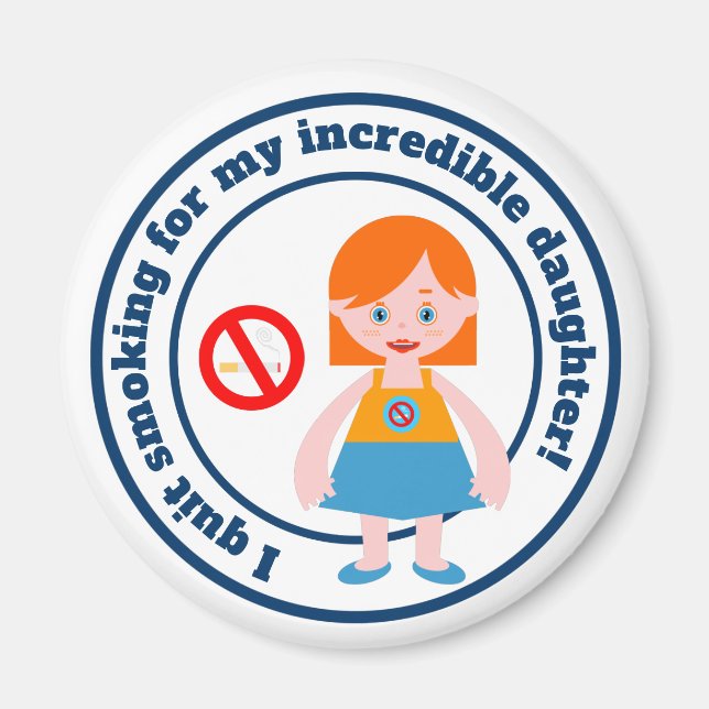 Imã Eu me demito pela minha filha (Frente)