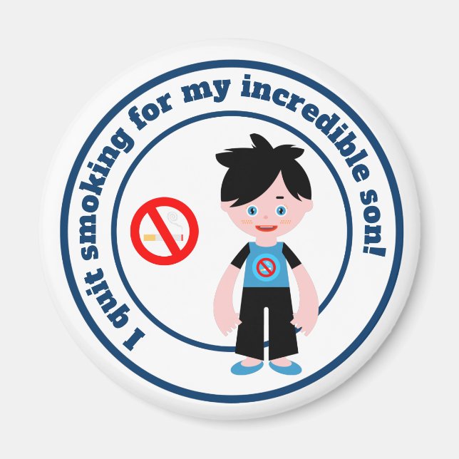 Imã Eu me demito pelo meu filho (Frente)