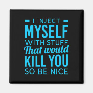 Imã Eu Me Injeto Com Uma Coisa Divertida De Diabetes.