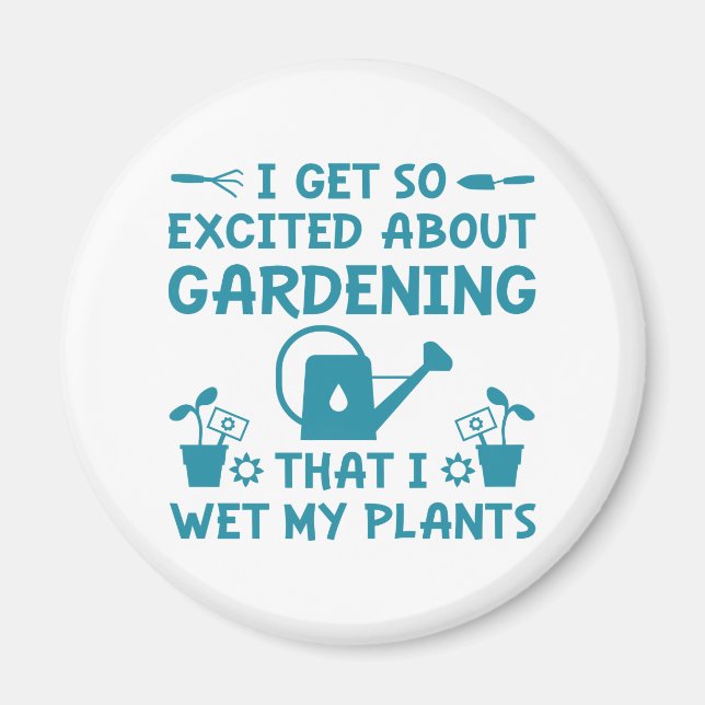 Imã Eu Molhei As Minhas Plantas (Frente)