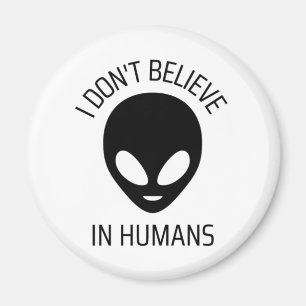 Imã Eu não acredito em humanos