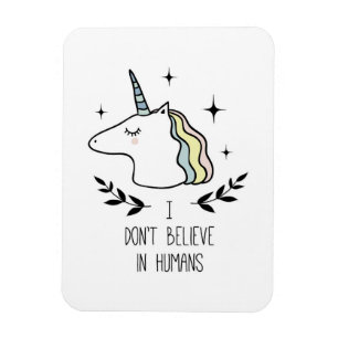 Ímã Eu não acredito em humanos