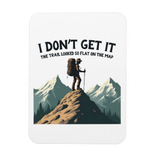 Ímã Eu não entendo. A trilha parecia tão plana caminha