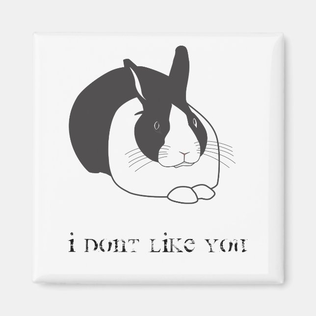 Imã Eu não gosto de você (Frente)