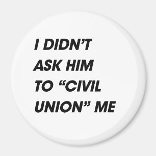 IMÃ EU NÃO LHE ME PEDI À UNIÃO CIVIL