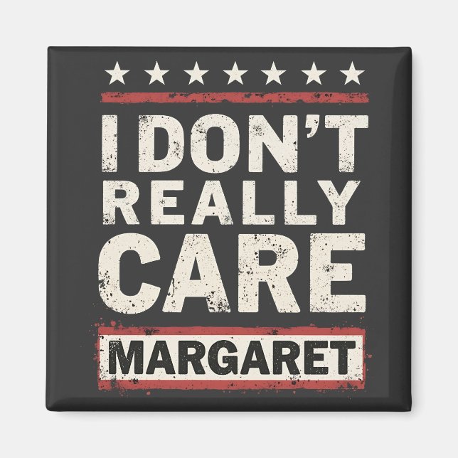Imã Eu não me importo com Margaret J.D. Vance VP Humor (Frente)