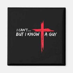 Imã Eu Não Posso Mas Conheço um Cara-jesus-cruz Engraç