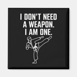 Imã Eu Não Preciso De Uma Arma Eu Sou Uma - Karate Eng