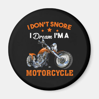 Imã Eu não ronco sonho eu sou uma motocicleta