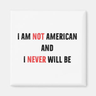 Imã Eu não sou americano e nunca serei canadense no Ca