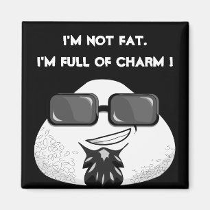Imã EU NÃO SOU GORDO. Sou CHEIO DE CHARM!