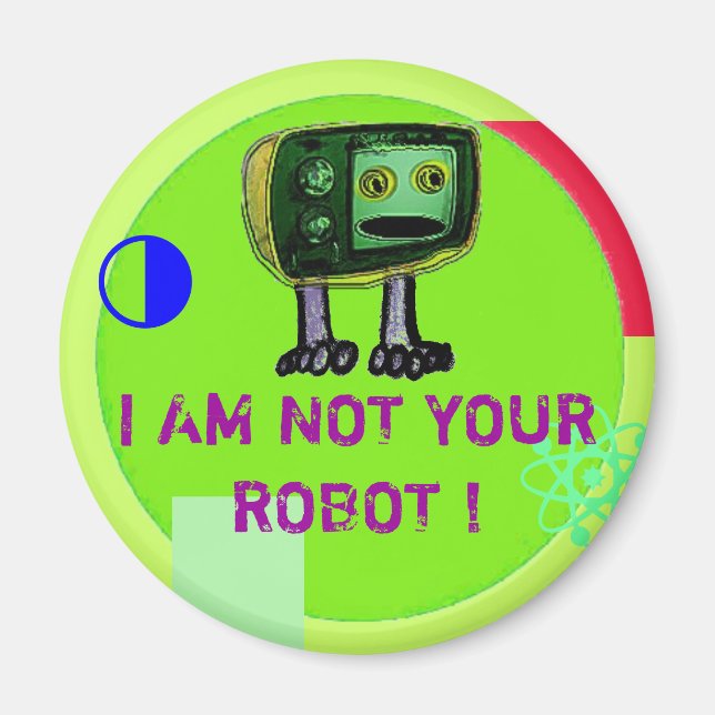 IMÃ EU NÃO SOU SEU ROBÔ! (Frente)