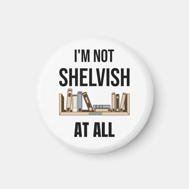 Imã Eu não sou Shelvish. (Frente)