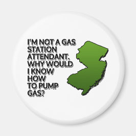 Imã Eu não sou um atendedor de postos de gasolina. Por