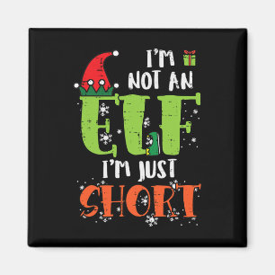 Imã Eu Não Sou Um Elf Apenas Homens De Natal Engraçado