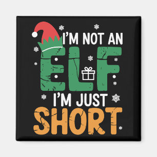 Imã Eu Não Sou Um Elf Apenas Um Pequeno Natal Engraçad