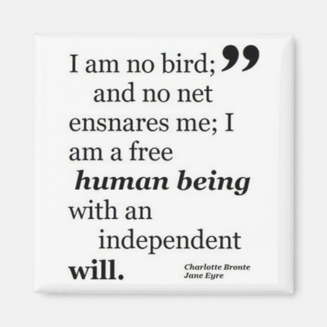 Imã Eu Não Sou Um Pássaro (Frente)