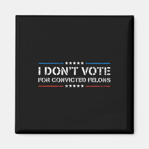Imã Eu não voto em condenados Felons Anti-Trump