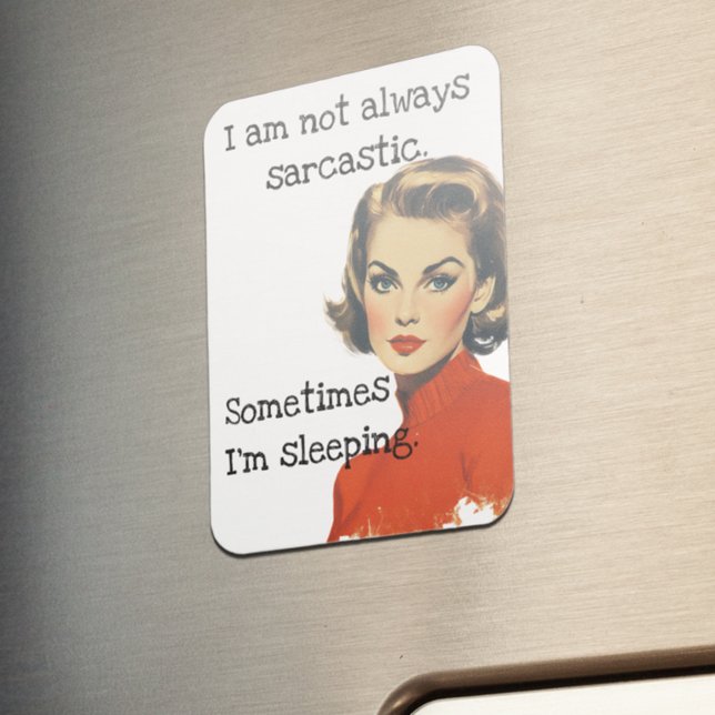 Ímã Eu nem sempre sou sarcástico (Criador carregado)