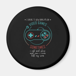 Imã Eu nem sempre toco Videos games às vezes