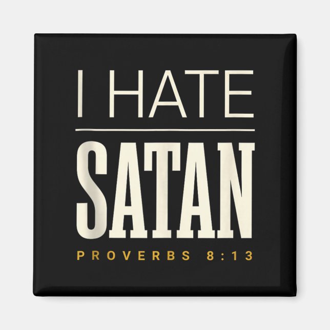 Imã Eu Odeio Satanás (Frente)