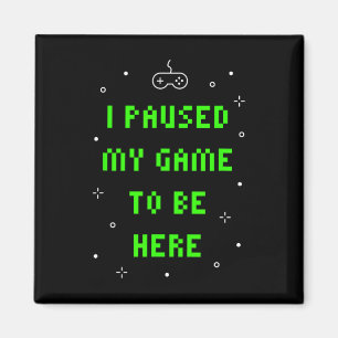Imã Eu Pausar Meu Jogo Para Estar Aqui Vídeo Engraçado