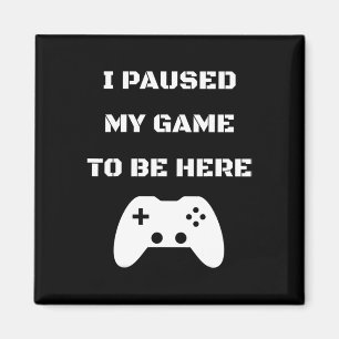 Imã Eu Pausar Meu Jogo Para Estar Aqui Vídeo Jogador 1