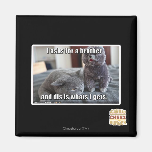 Imã Eu peço um irmão (Frente)