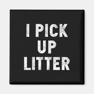 Imã Eu Pego O Ambiente Antilixo do Dia da Terra