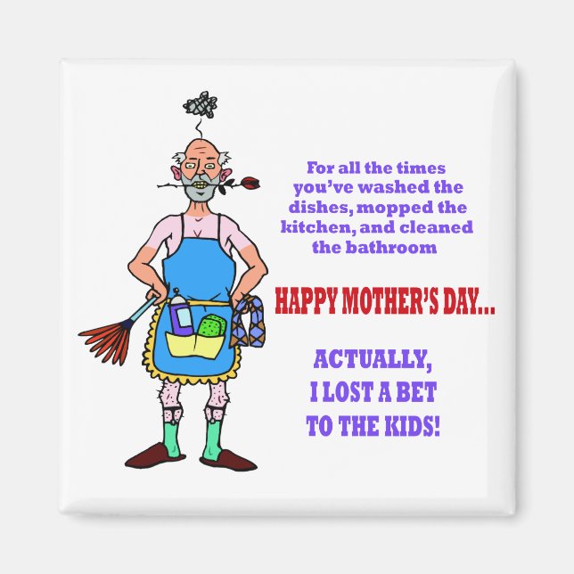 Imã Eu Perdi Uma Aposta Para O Magneta Das Crianças (Frente)