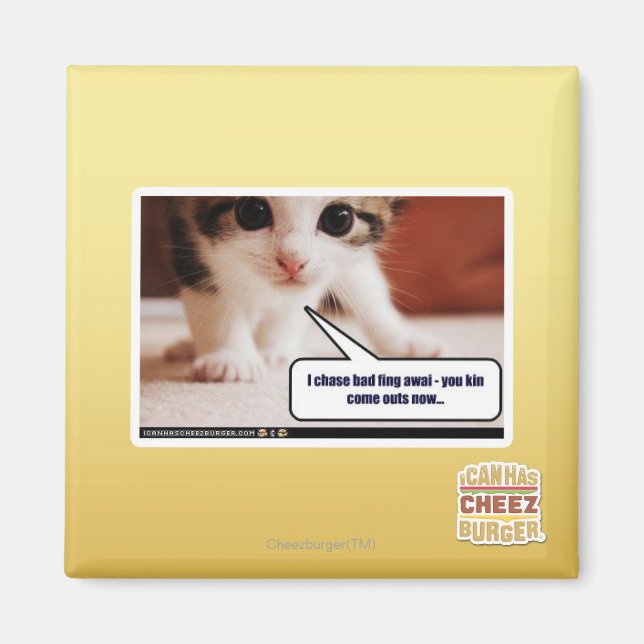 Imã Eu persigo o péssimo voo (Frente)