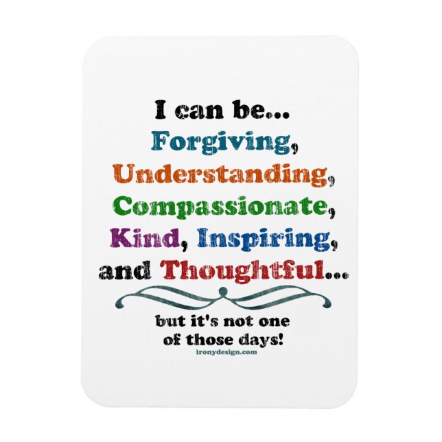 Ímã Eu posso ser Perdoativo (Vertical)