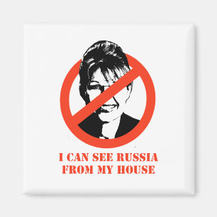 Imã Eu posso ver Rússia de minha casa