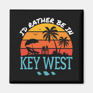 Imã Eu Preferencialmente em Key West Souvenir