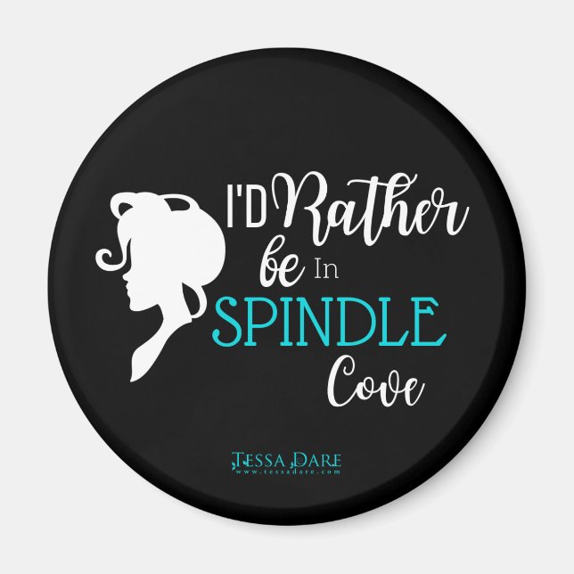 Imã Eu preferencialmente estar em Spindle Cove Magnet (Frente)