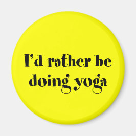 Imã Eu Preferencialmente Fazendo Yoga