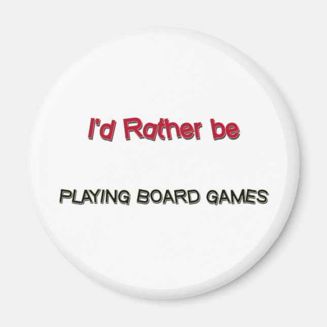 Imã Eu Preferencialmente Jogando Jogos Conselhos (Frente)