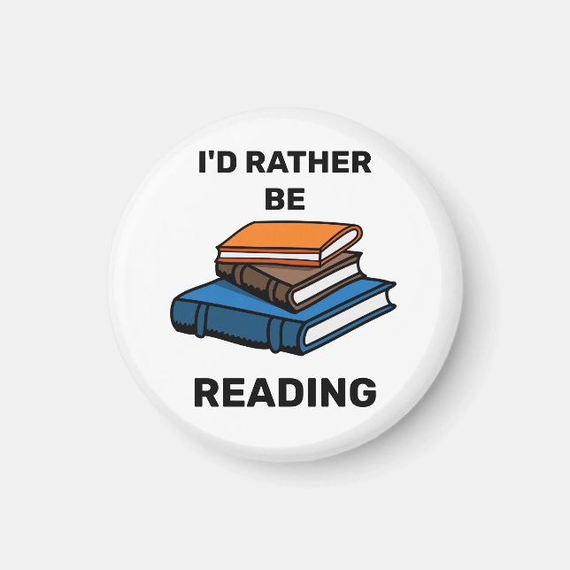 Imã Eu Preferencialmente Lendo (Frente)