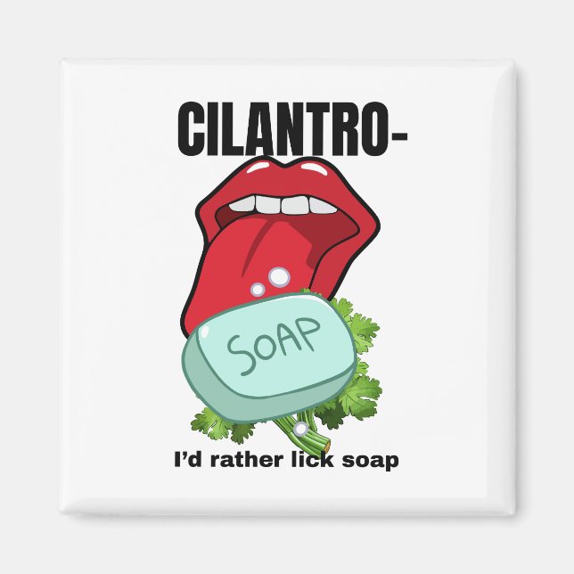 Imã Eu Preferencialmente Sabonete de Lick - Anti-Cilan (Frente)