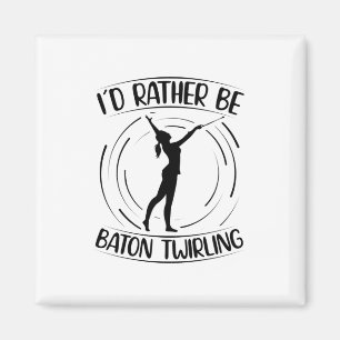 Imã Eu Preferencialmente Ser Baton Twirling   Dançari