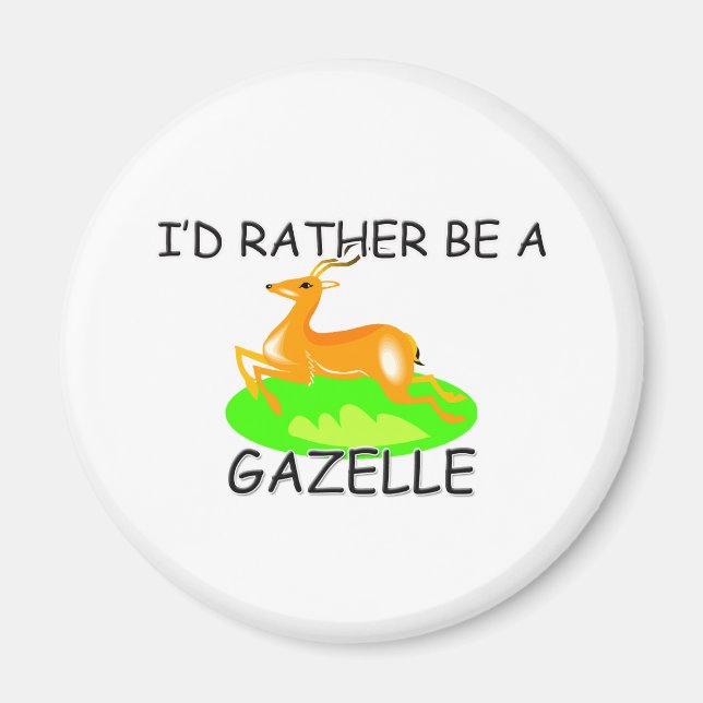 Imã Eu Preferencialmente Ser Uma Gazela (Frente)
