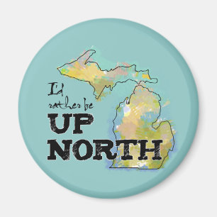 Imã Eu preferencialmente seria acima de Michigan norte