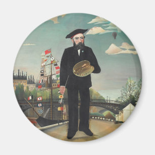 Imã Eu Próprio Retrato Paisagem 1890, Henri Rousseau