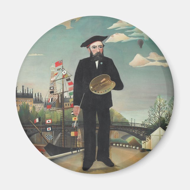 Imã Eu Próprio Retrato Paisagem 1890, Henri Rousseau (Frente)