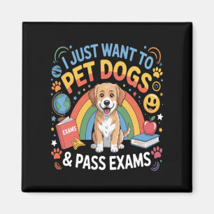 Imã Eu Quero Acariciar Cachorros P Exames De Volta À E