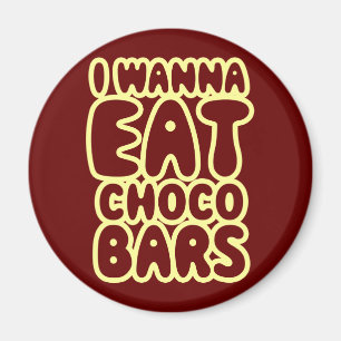 Imã Eu quero comer bares de Choco