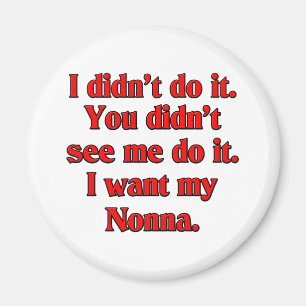 Imã Eu quero meu nonna (a avó italiana)